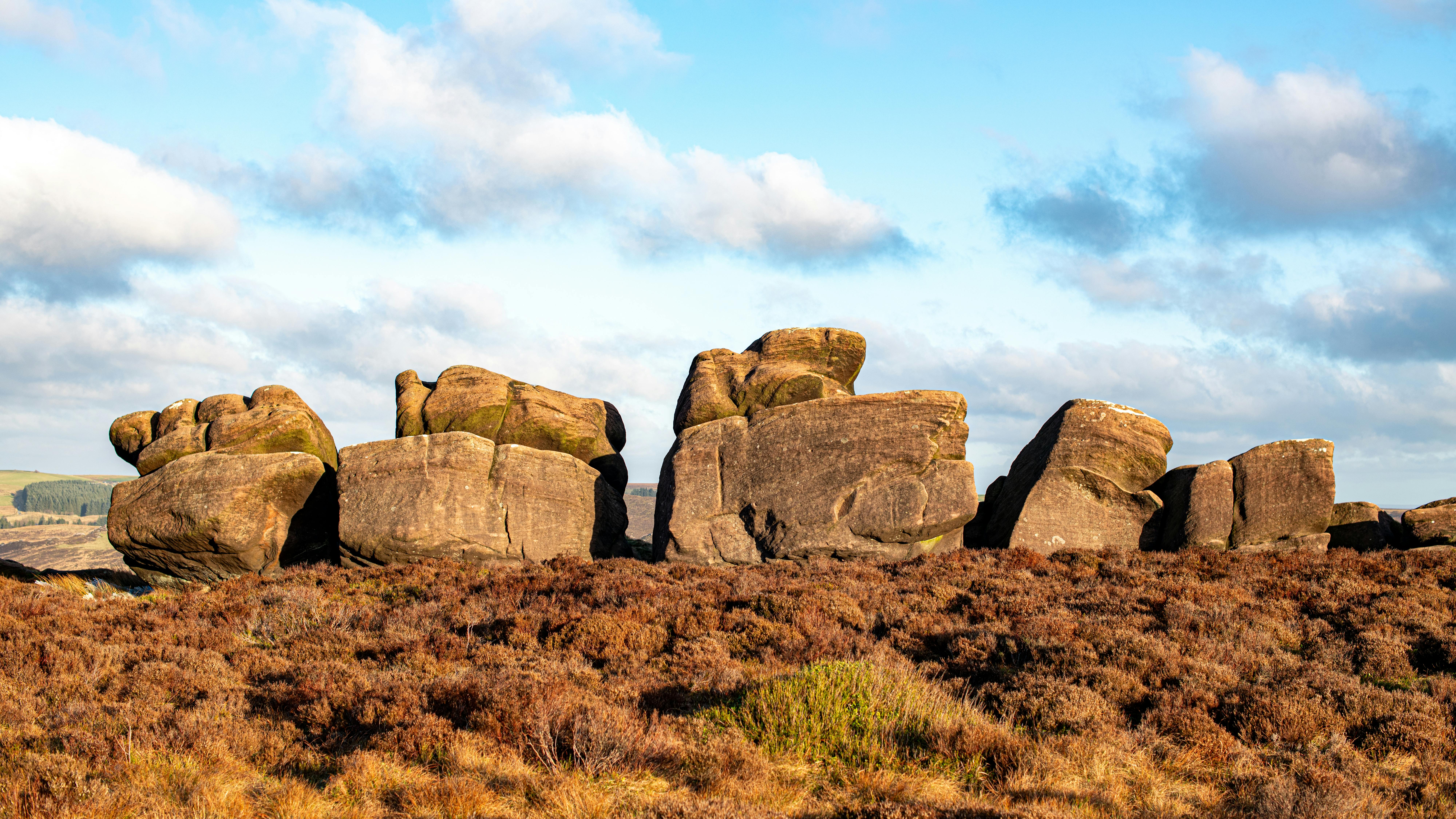 Landmarks in Peak District National Park