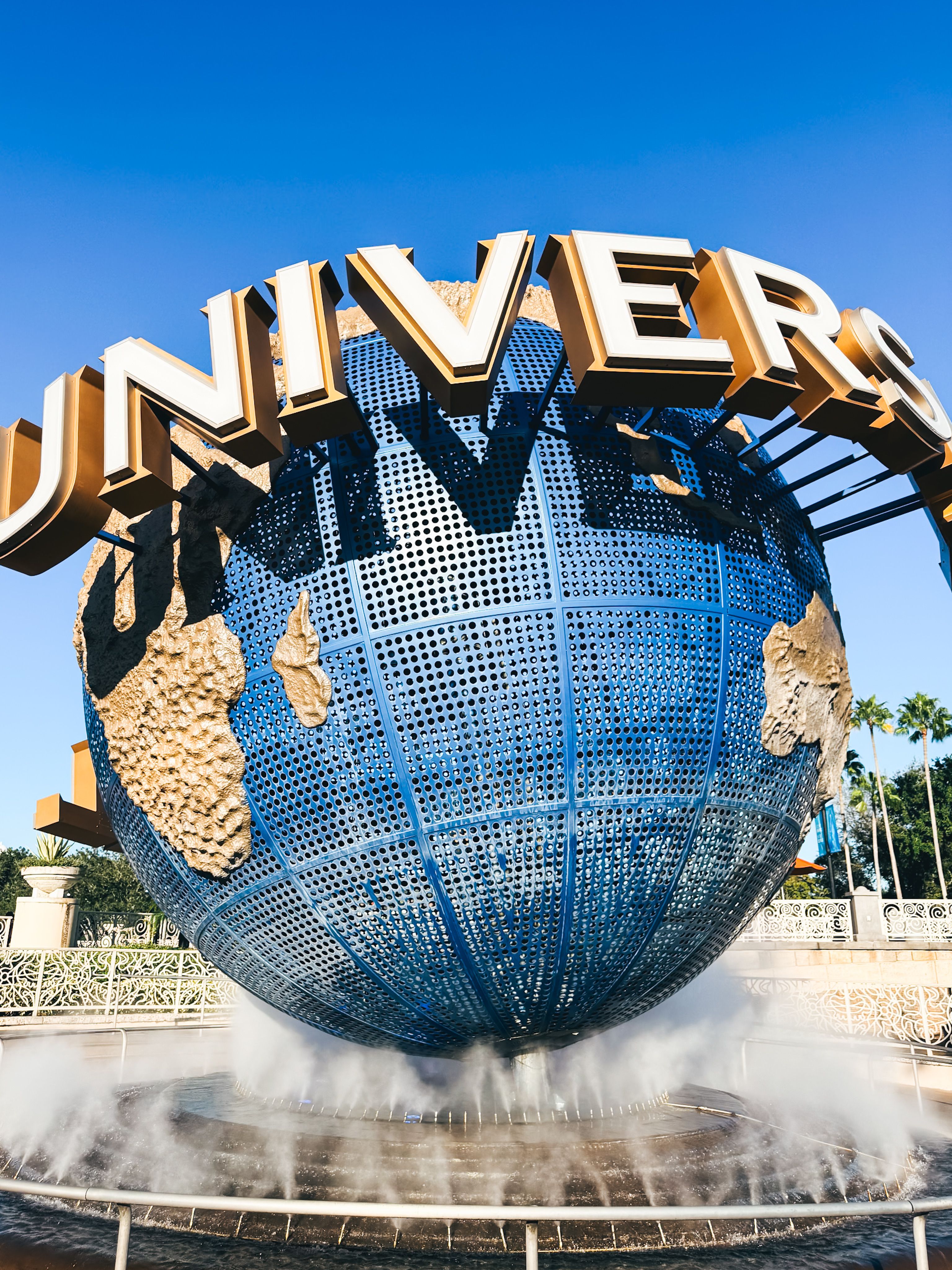 Entrance to Universal Studios Singapore on Sentosa Island