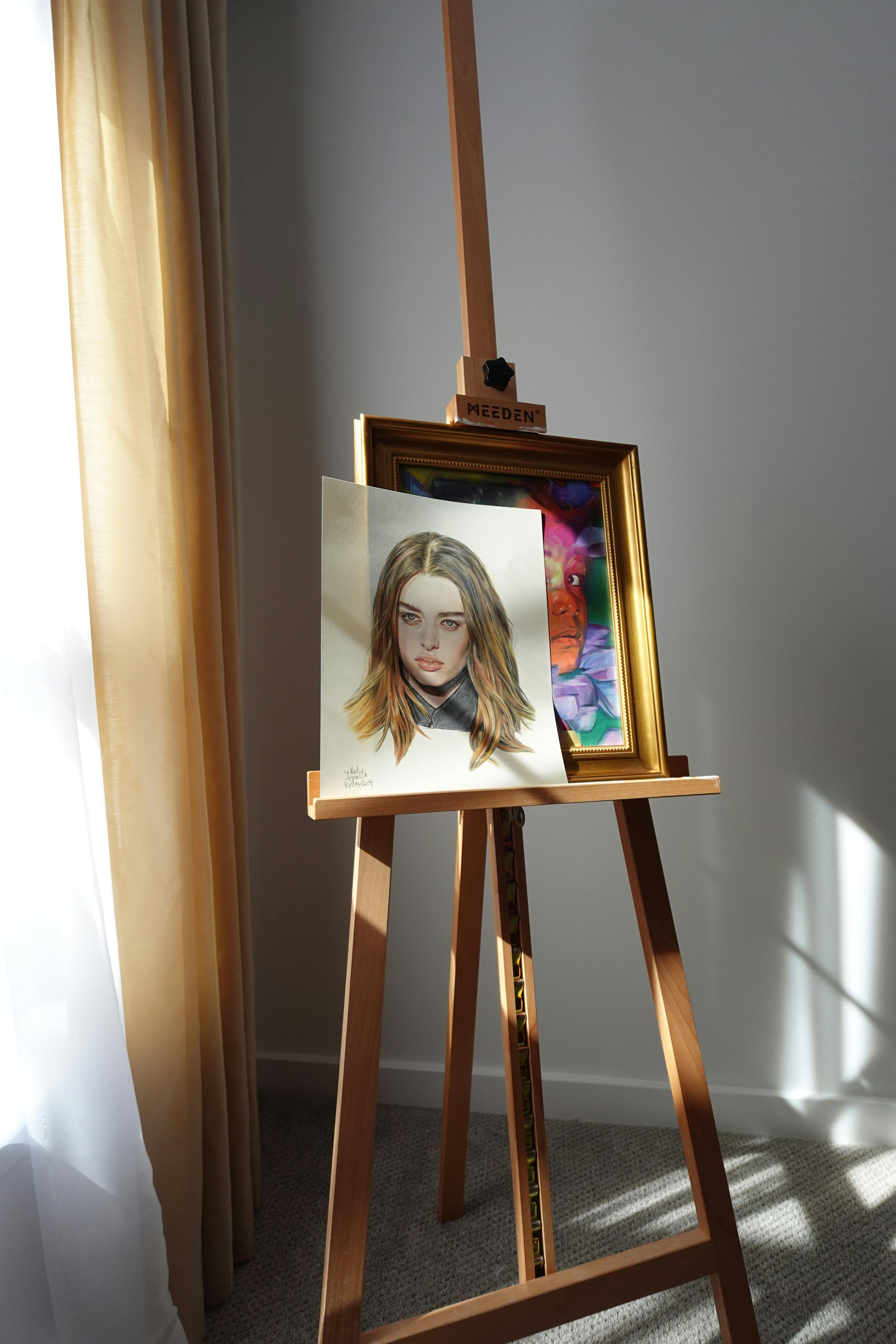 Free stock photo of art, drawing, easel