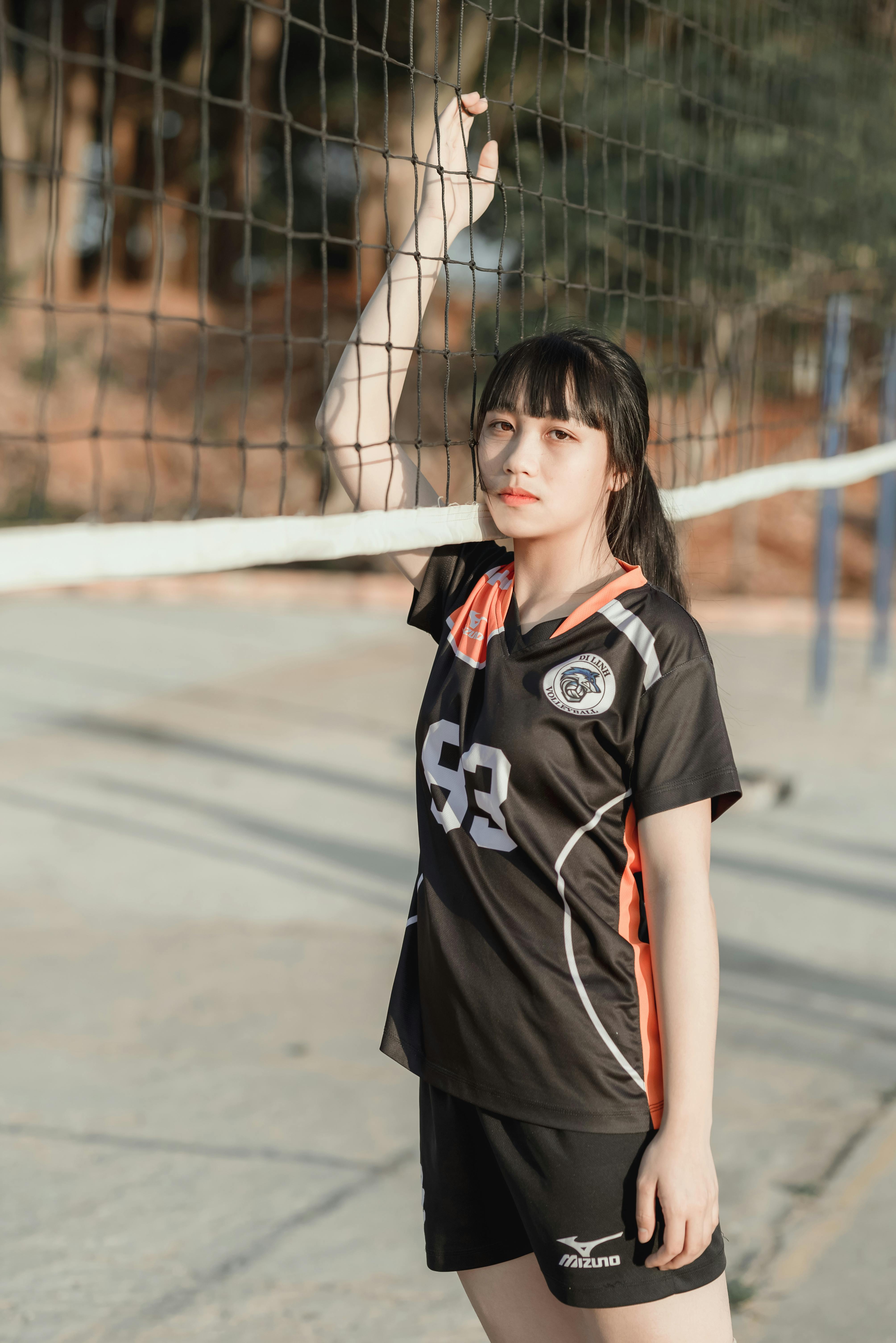 Photo Of Woman Holding Net