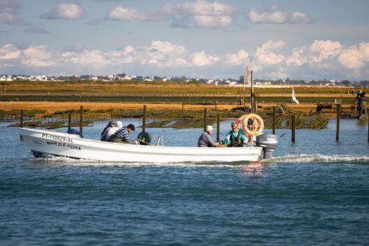 Ria Formosa lagoon boat — Algarve
