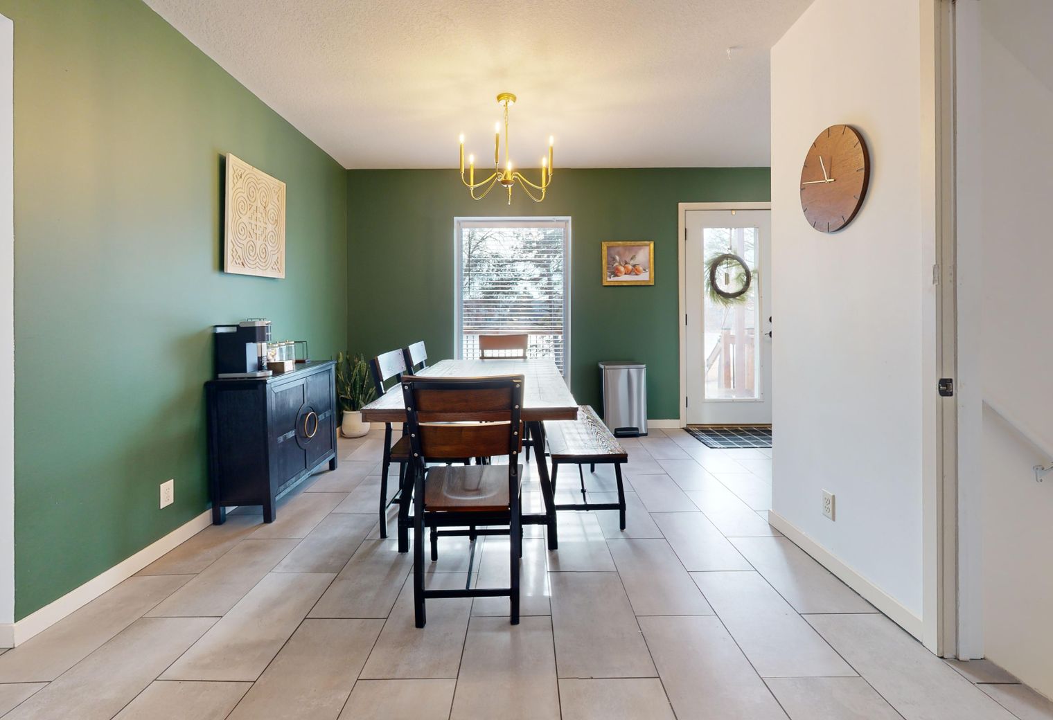 End of Tenancy Decorating in Sutton — surfaces prepped and cut in by hand