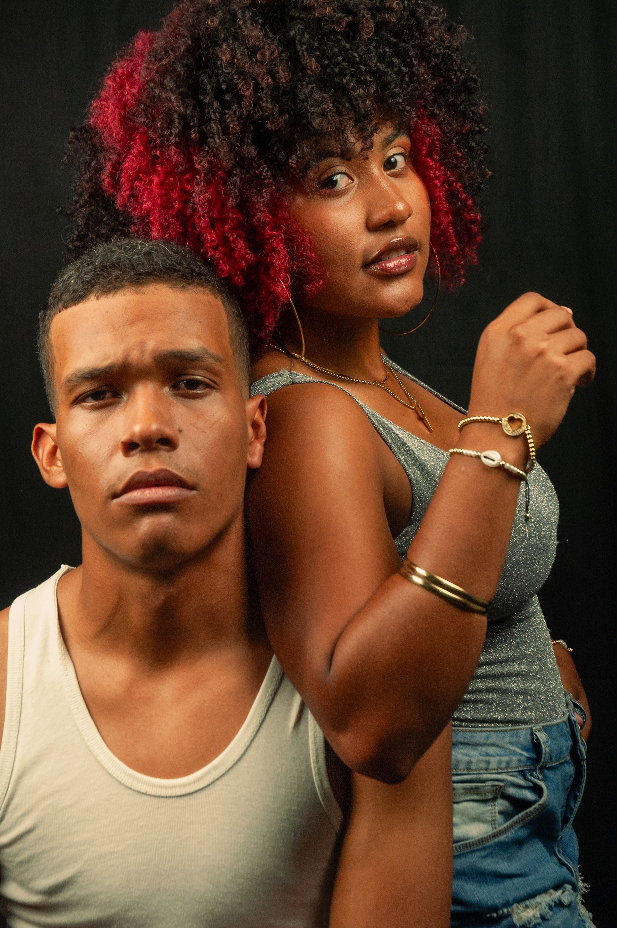 Stylish Portrait of a Young Couple · Free Stock Photo