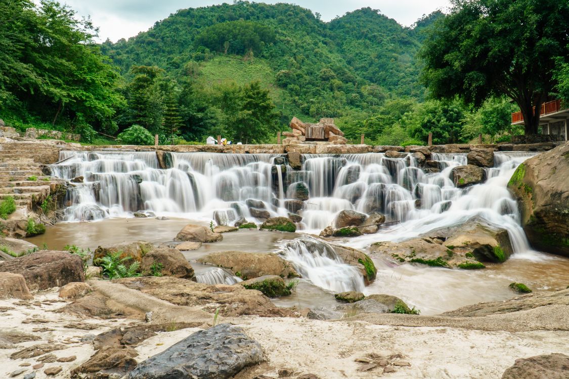 Thác Nước Tuyệt đẹp Giữa Khung Cảnh Xanh Tươi Của Việt Nam. · Ảnh có ...