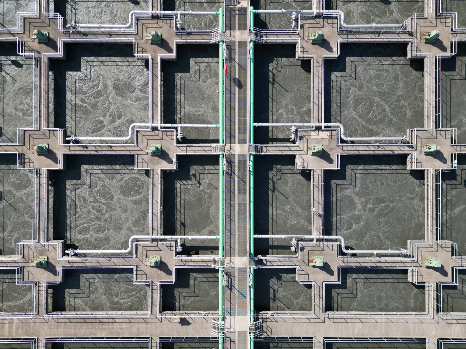 Infrastructure complexe d'un réseau d'assainissement