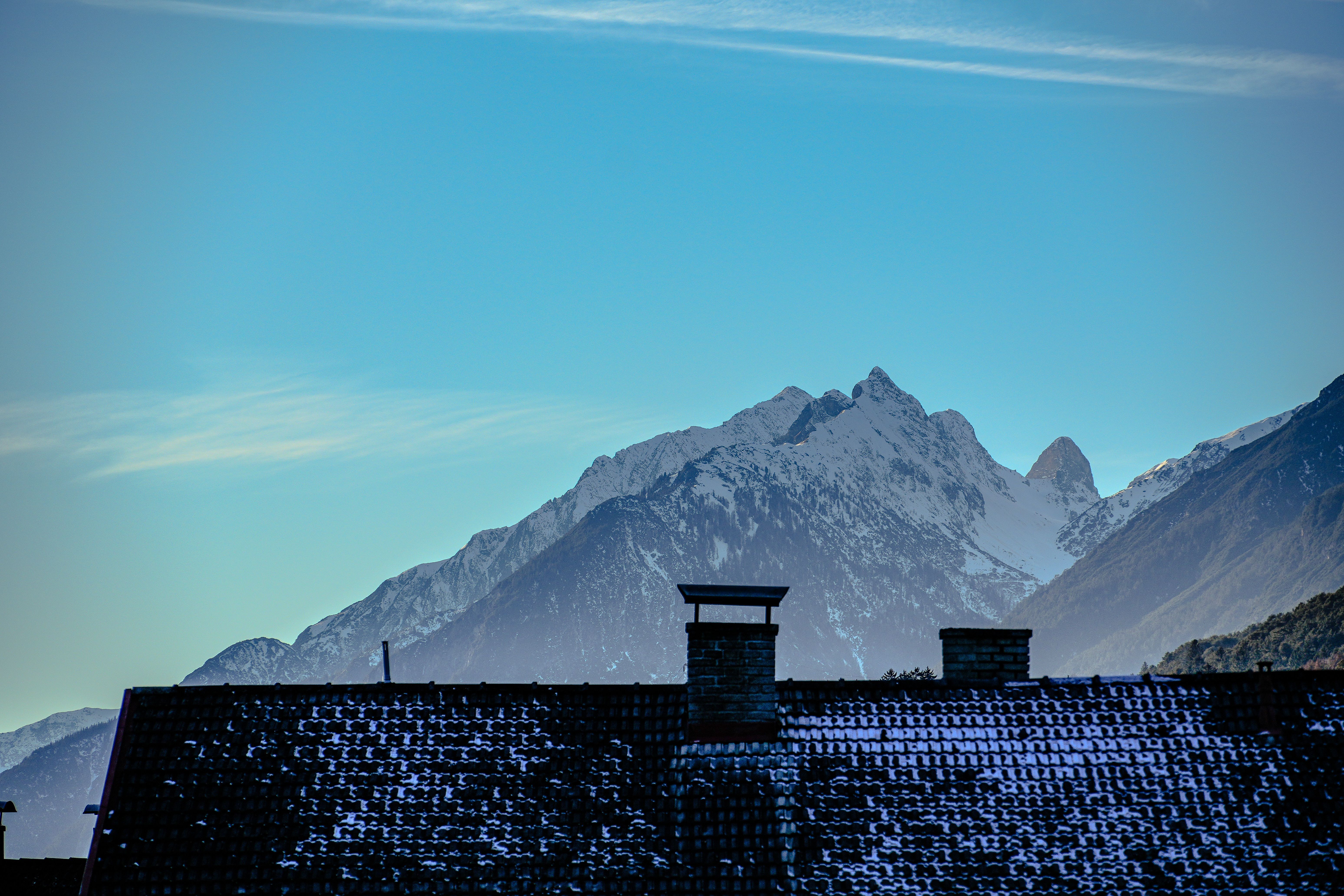 Snow-capped Mountains in Imst, Tyrol, Austria · Free Stock Photo