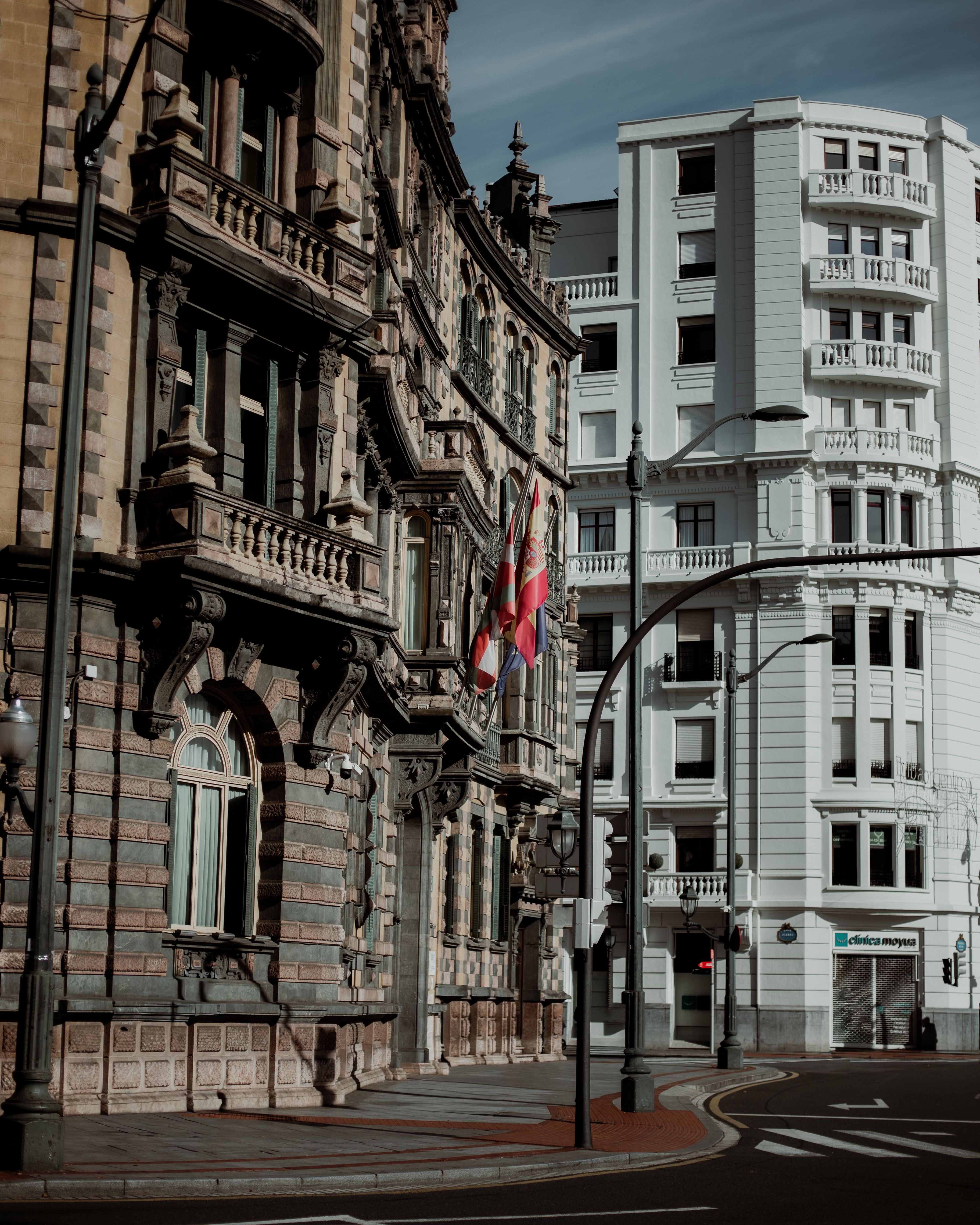 Historic European Architecture in City Street Scene · Free Stock Photo