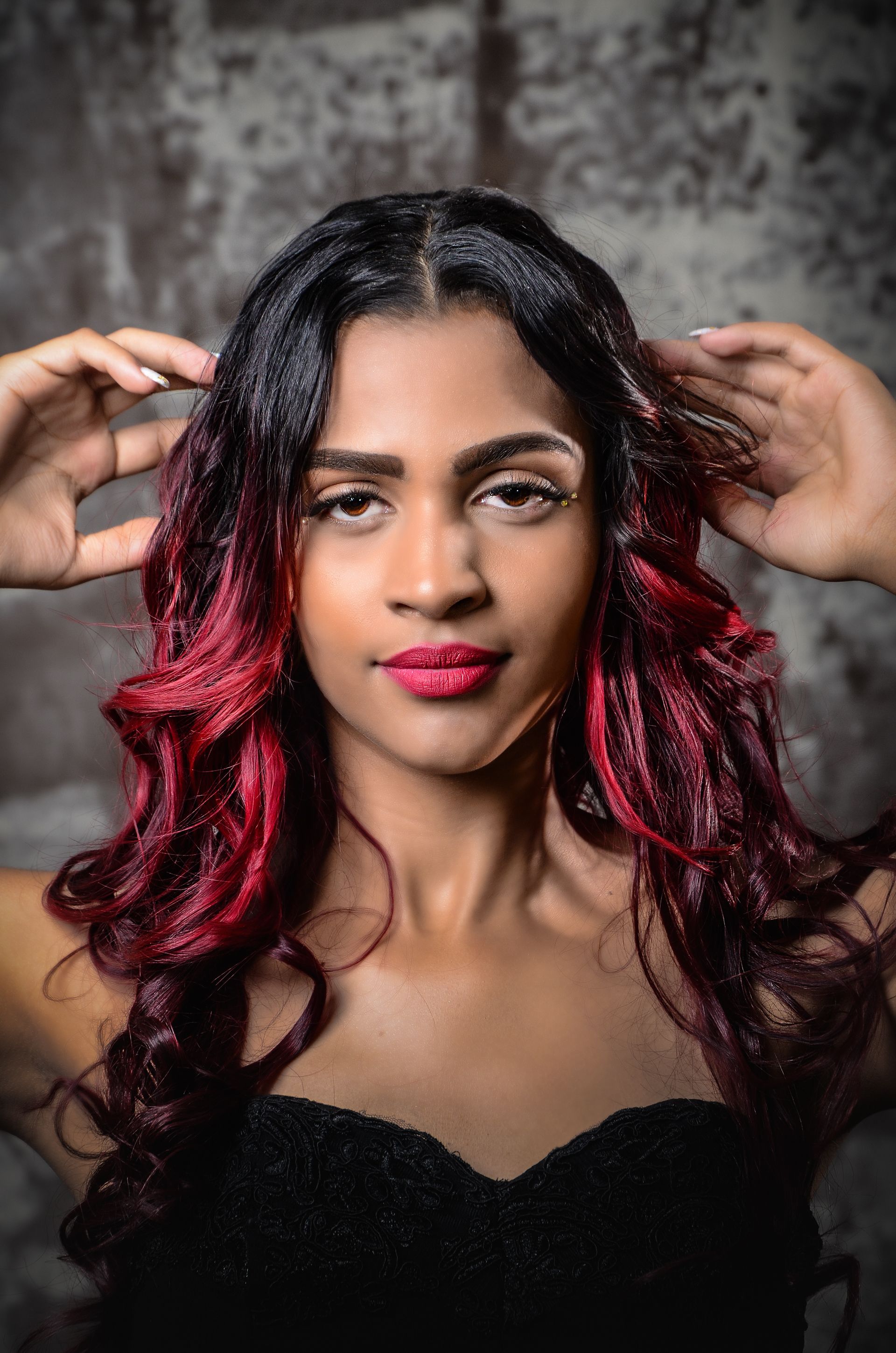 Elegant Portrait of a Confident Woman with Red Hair · Free Stock Photo