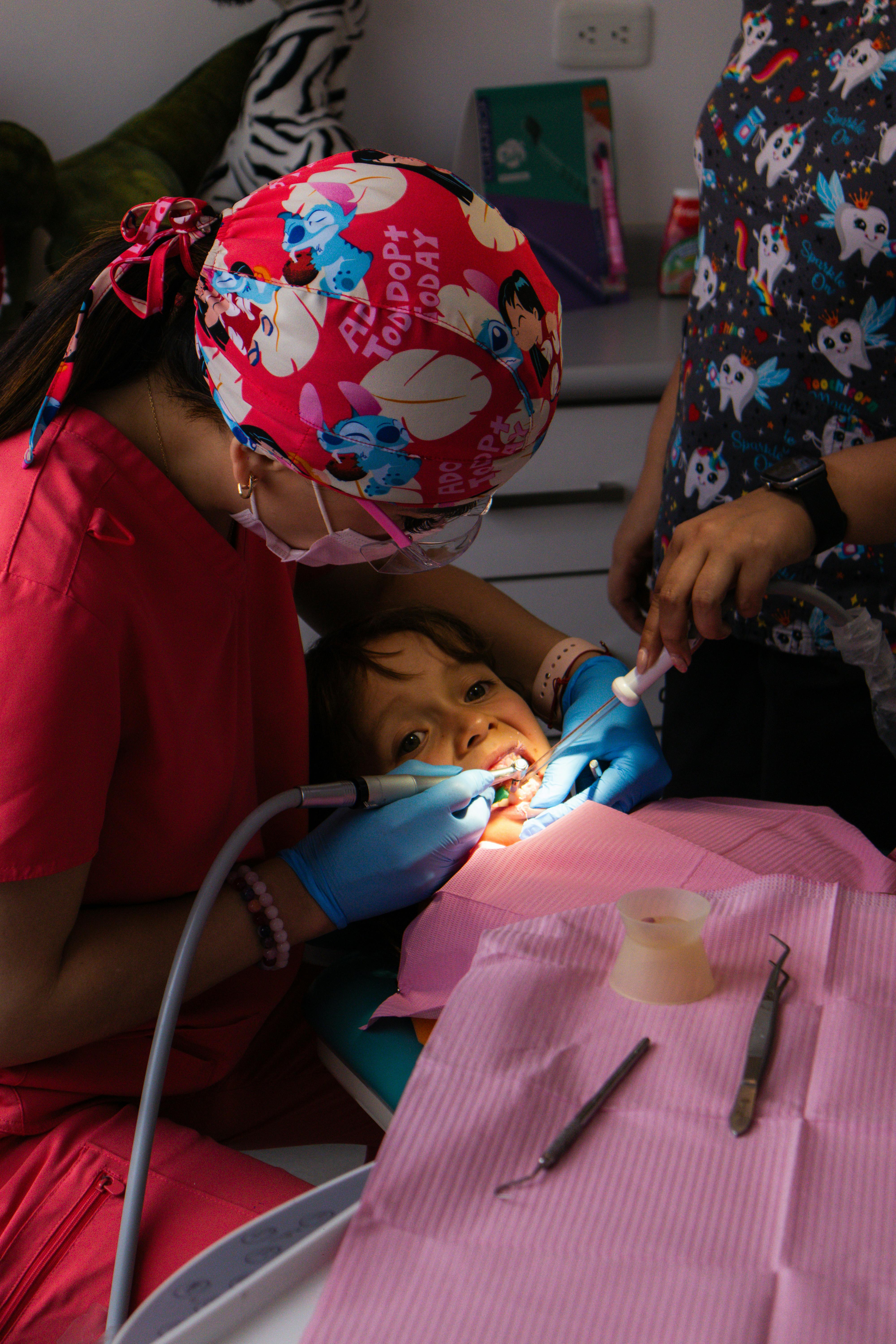 Avaliação infantil no dentista