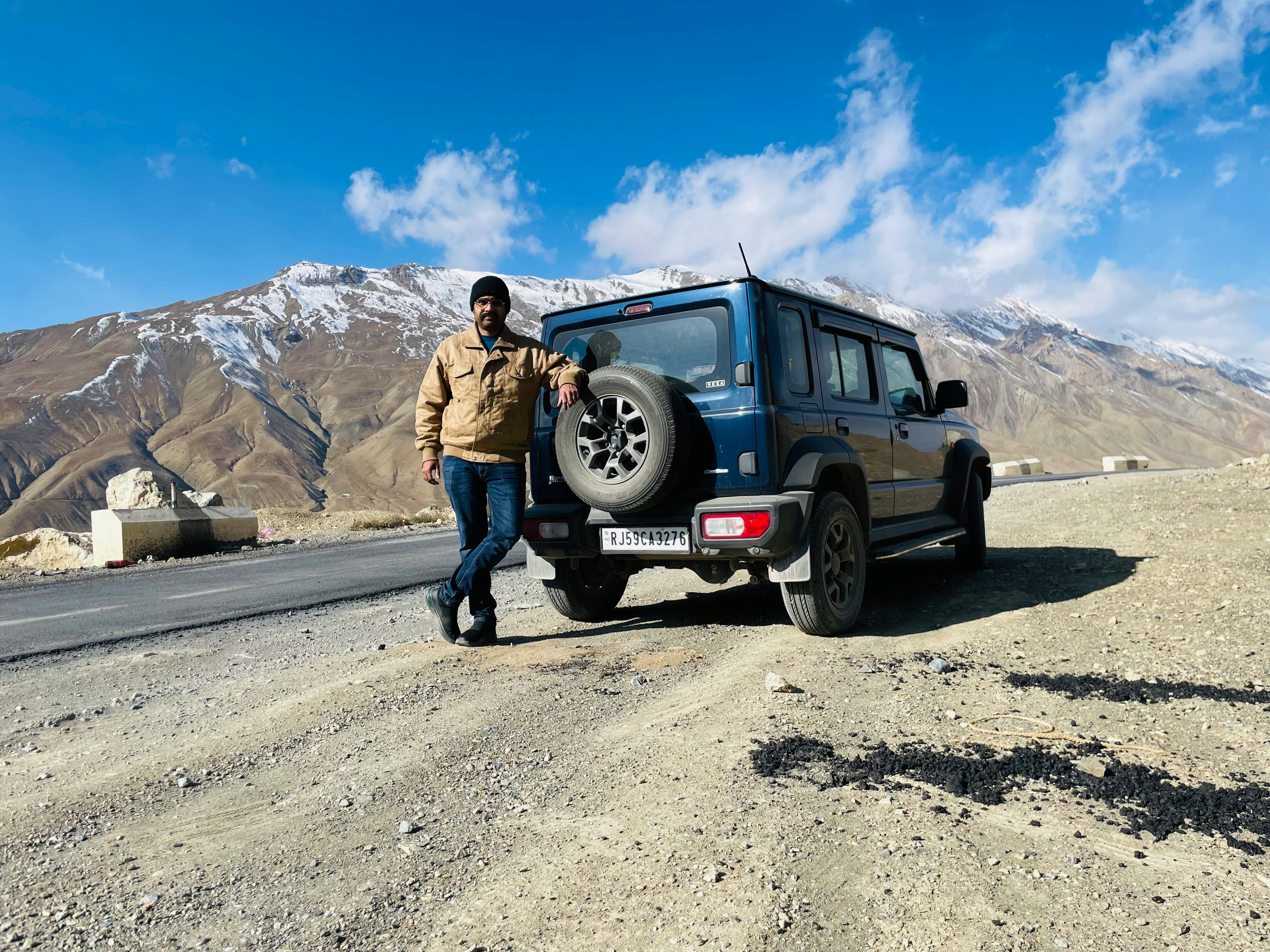 Anil Sardiwal at Spiti Valley