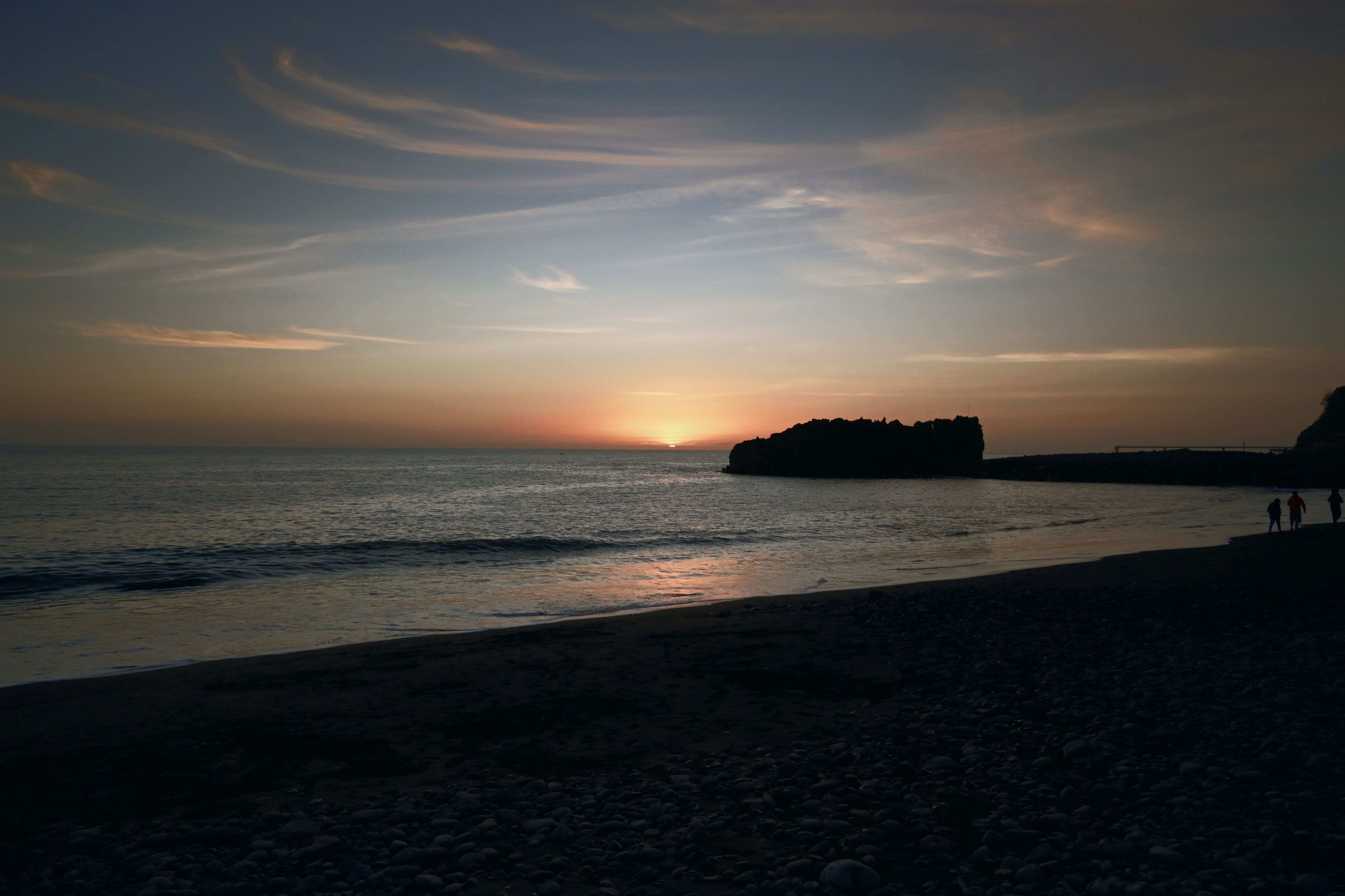 Madeira Küste bei Sonnenuntergang