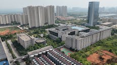 Urban Skyline Aerial View of Changsha, China