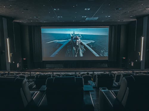 Free stock photo of cinema, couches, entertainment Stock Photo