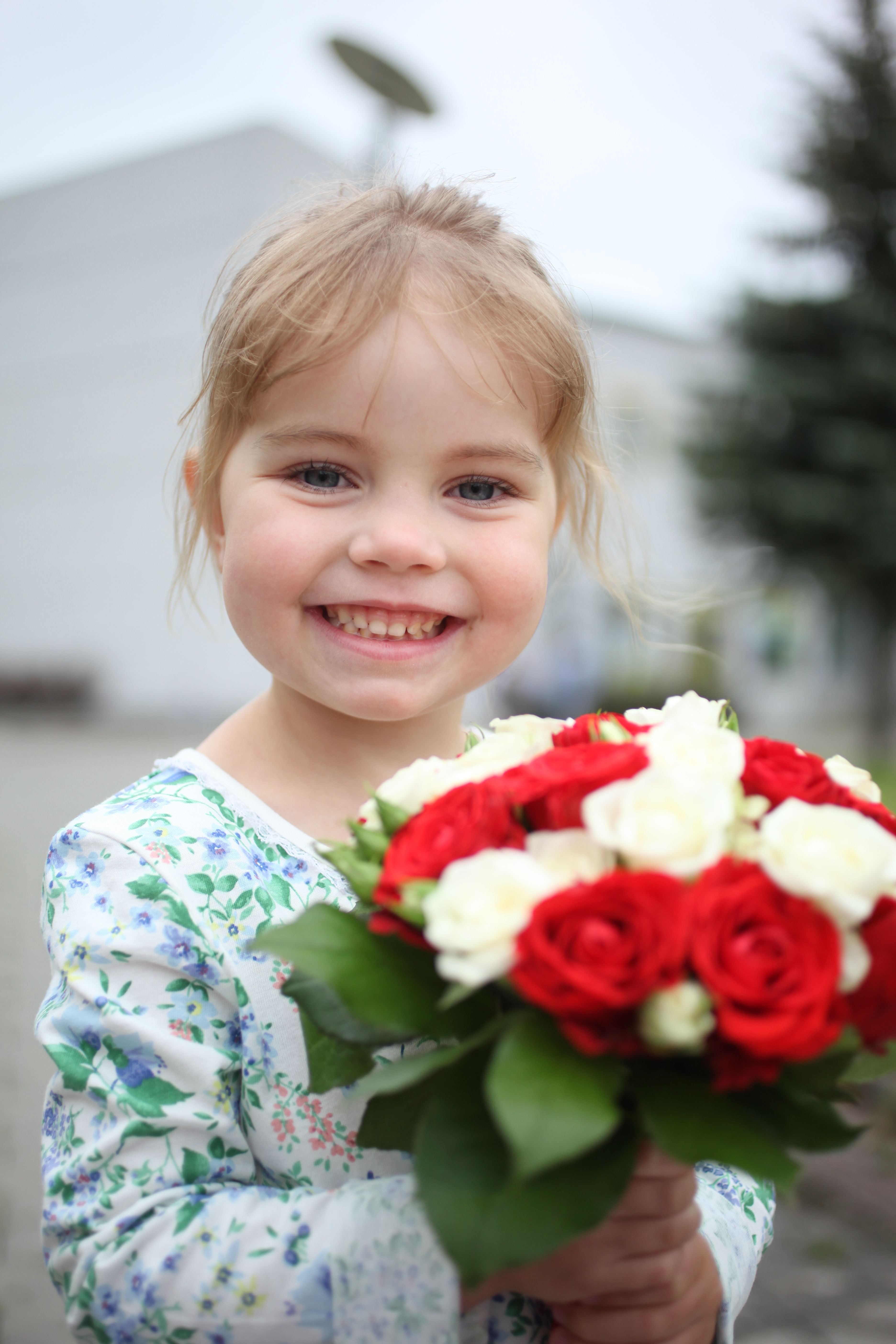 Weltkindertag Blumenstrauß