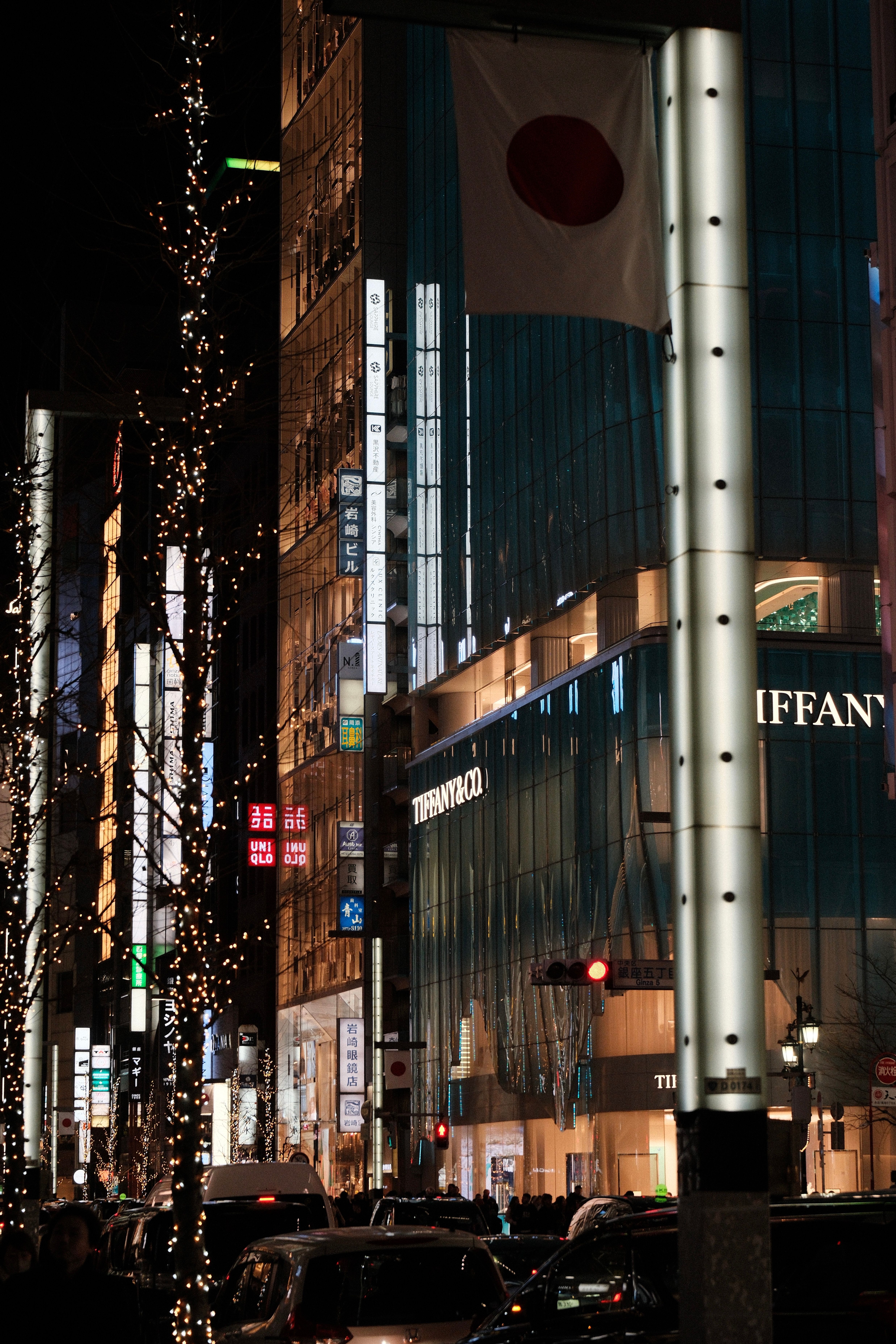 Vibrant Nightlife in Ginza, Tokyo Streets · Free Stock Photo