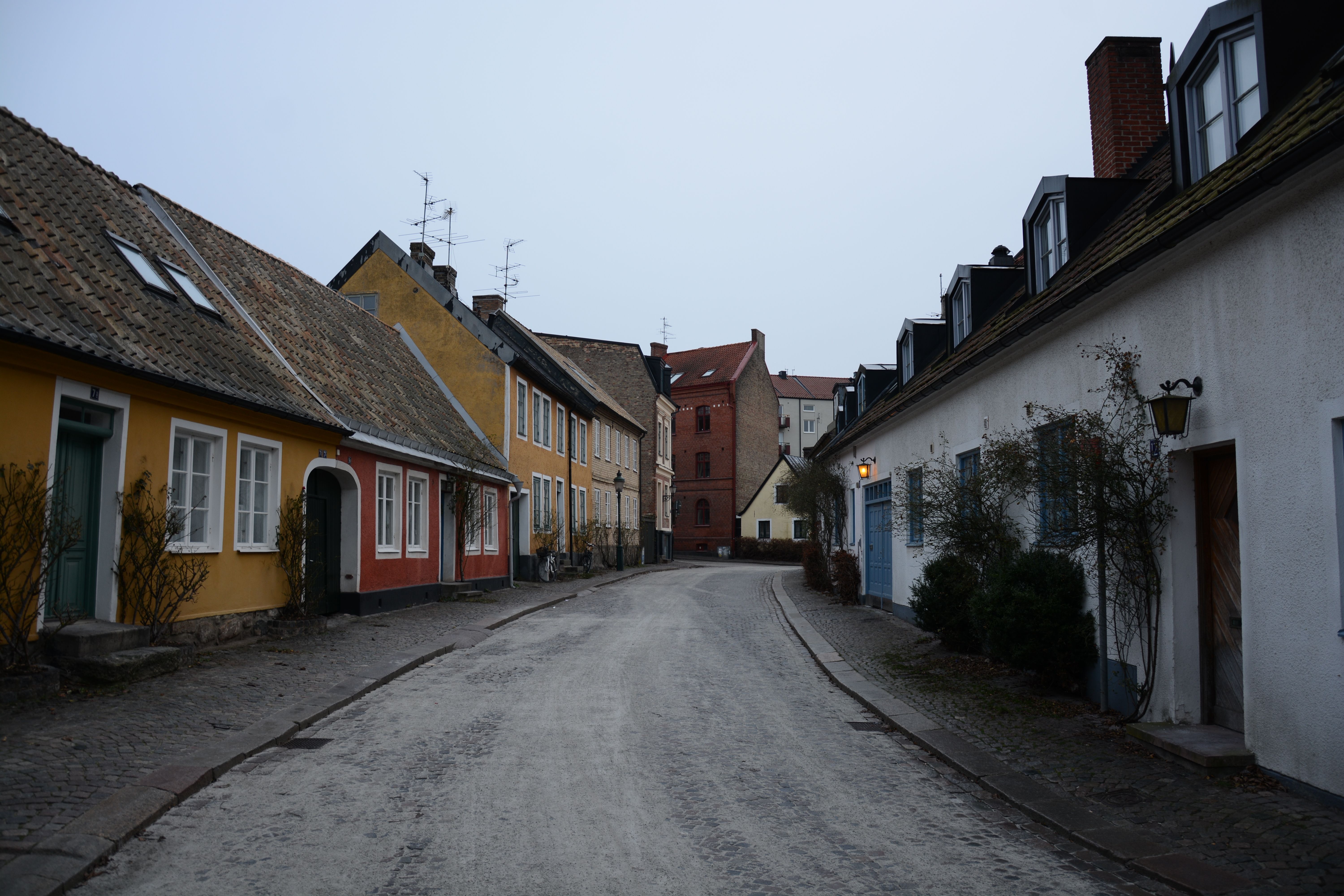 Charming Historic Street in European Town · Free Stock Photo