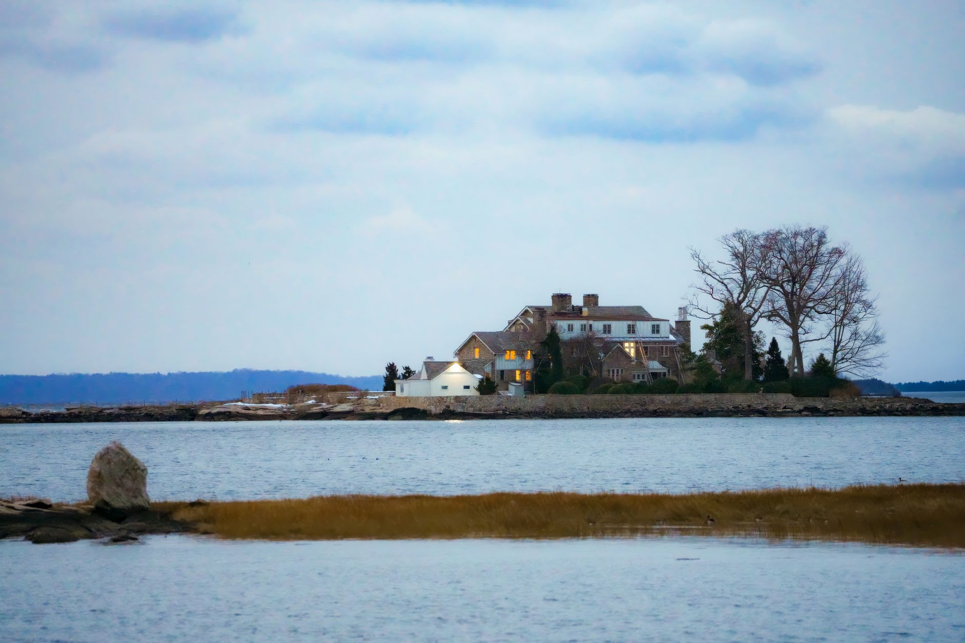 Canadian Private Island Compound Featured by WSJ