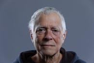 Portrait of Senior Man on Neutral Background