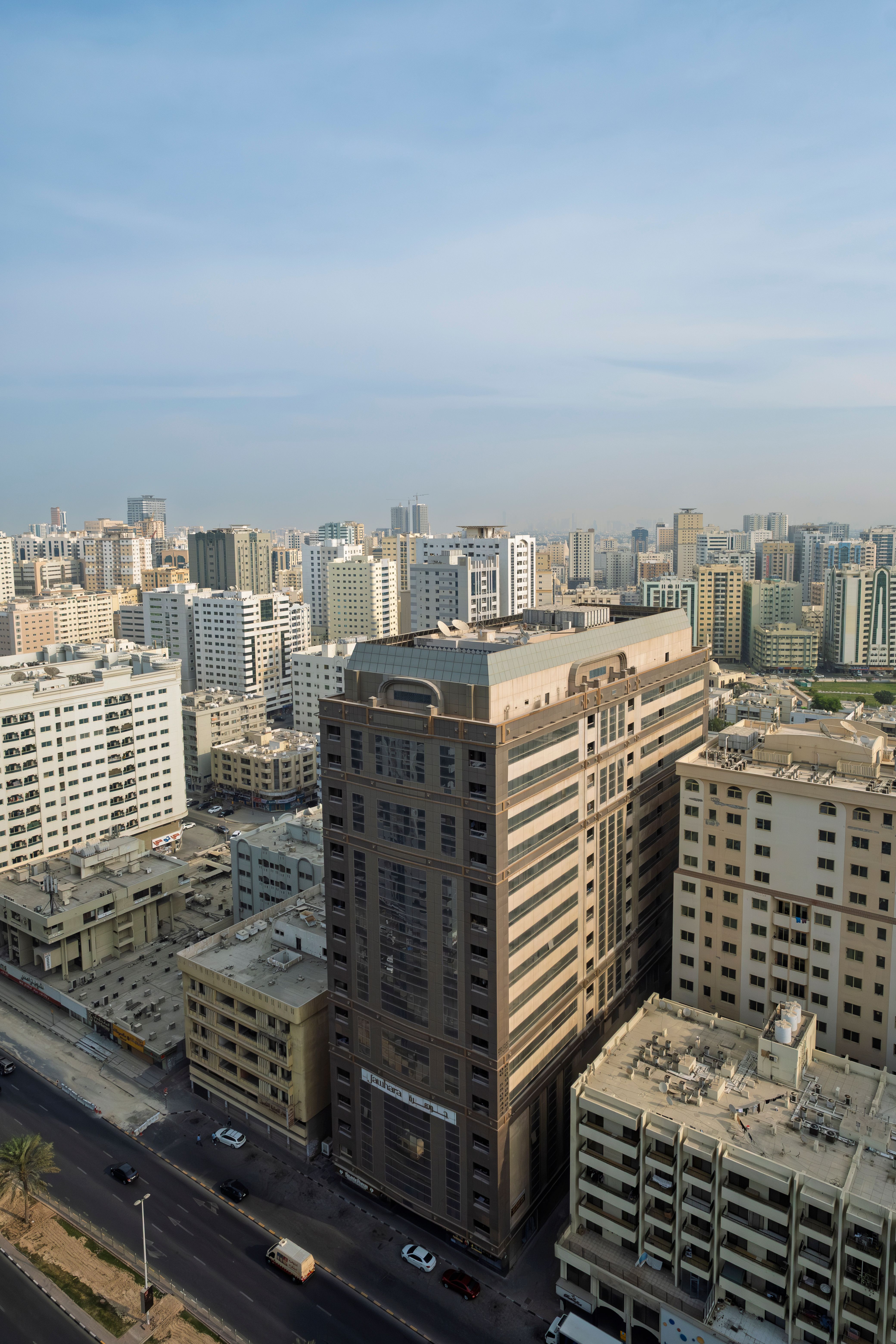 Aerial View of Modern Cityscape in Iraq · Free Stock Photo