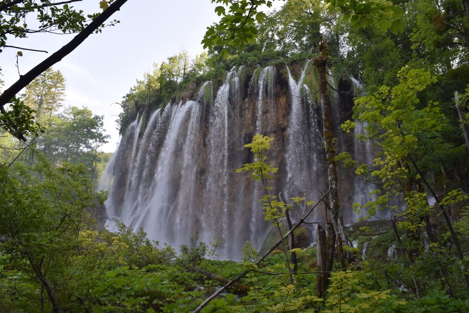 Stunning waterfalls and turquoise lakes at Plitvice Lakes National Park, Croatia