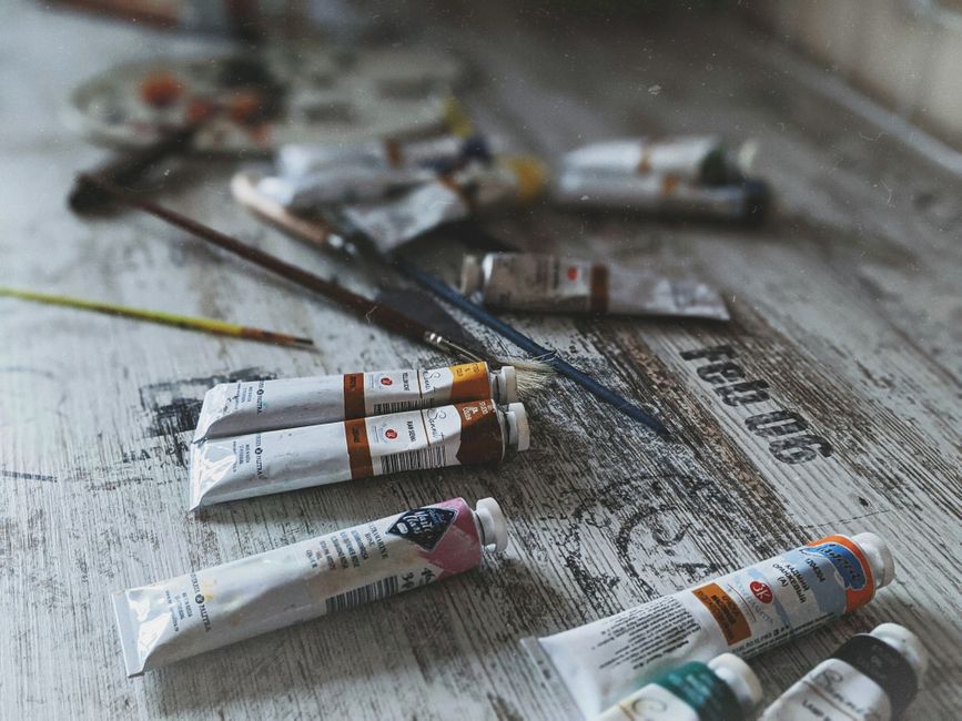 Liquid acrylic flows like ink and dries like paint