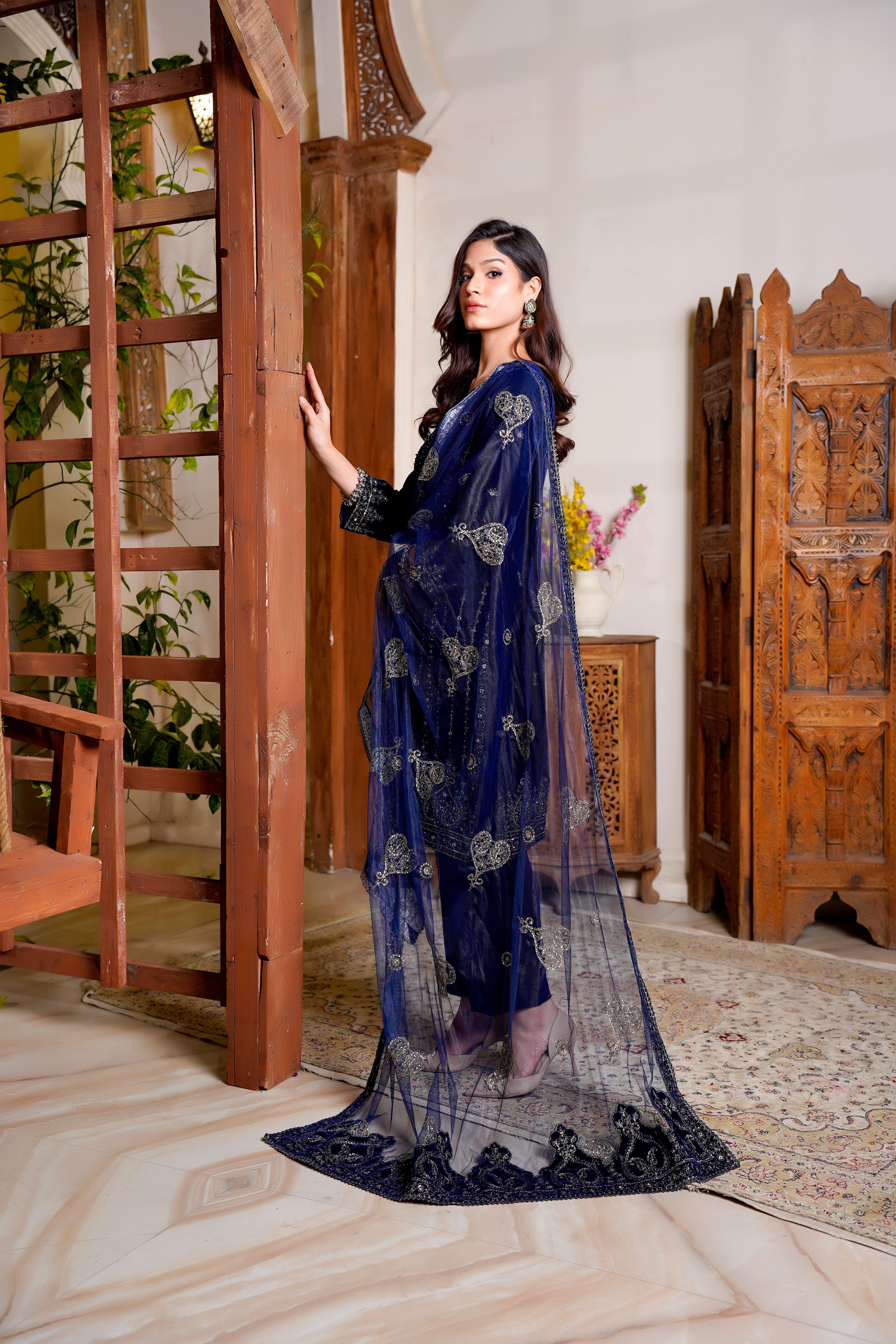 Velvet Cotton Dress