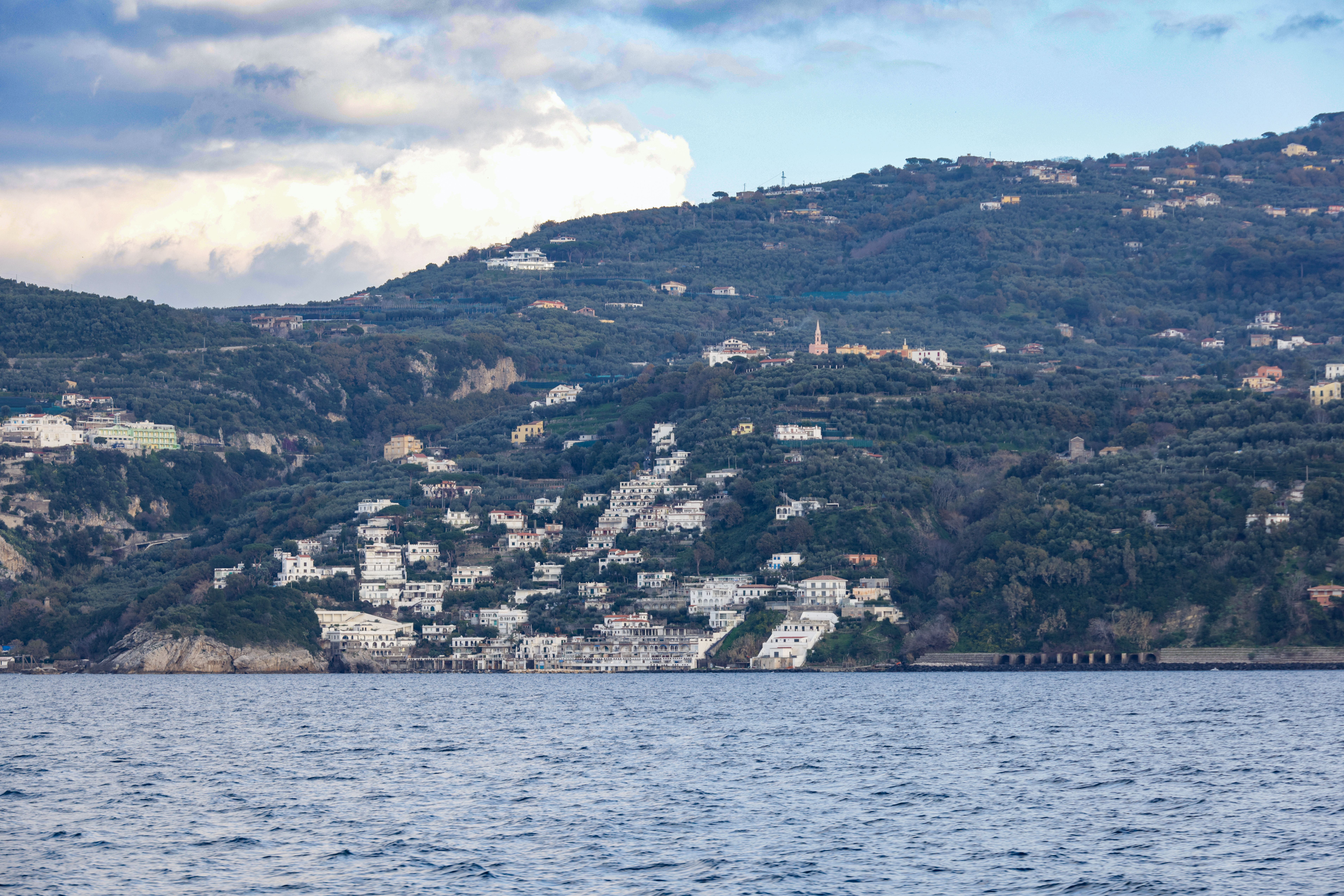 Scenic View of Italian Coastal Village · Free Stock Photo