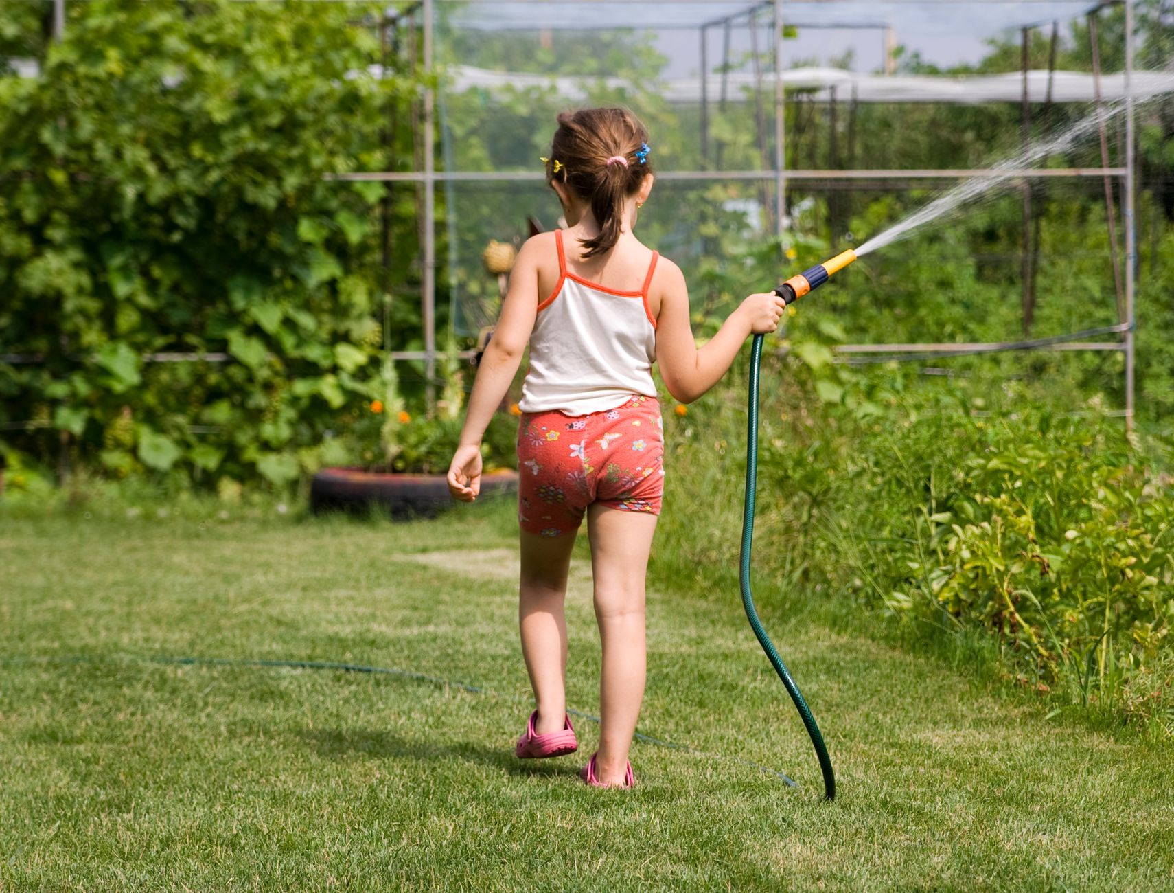 deep watering garden hot zone UK