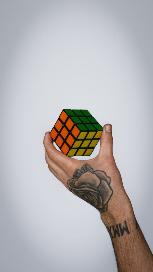 Free Rubik’s Cube Stock Photo