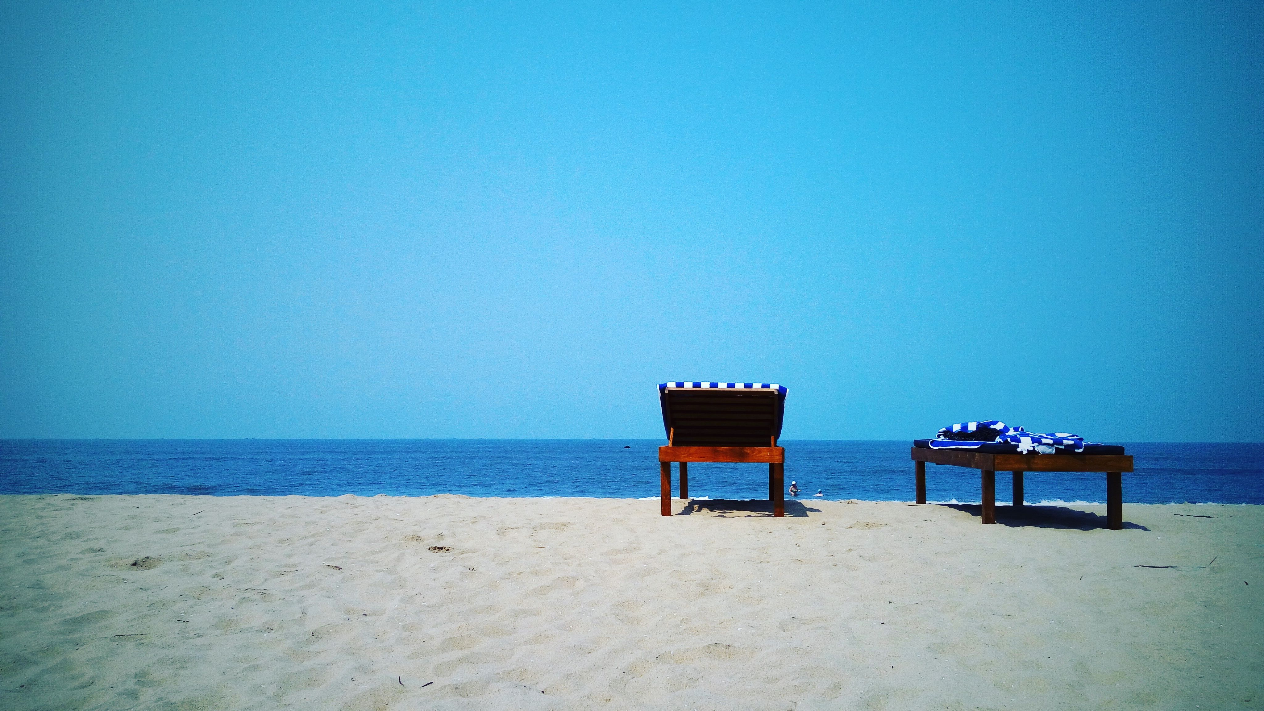 Free Stock Photo Of Beach Chair Beach Chairs Blue