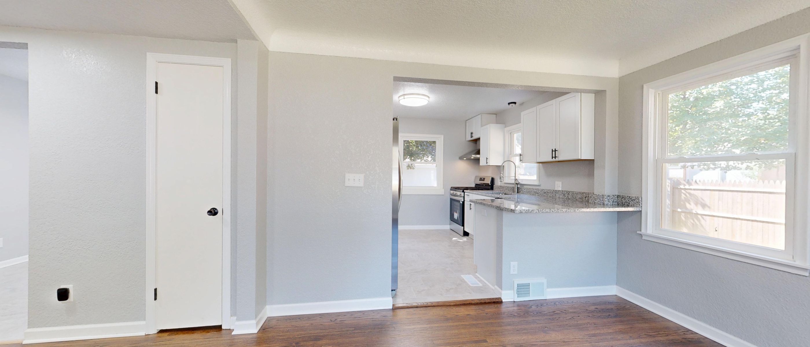 Interior Painting in Grange Park — dust sheets down and the room fully protected