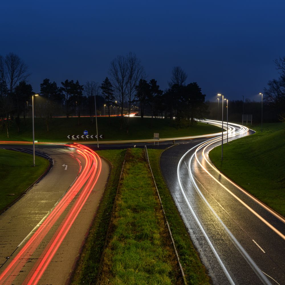 London to Walsall — removal van on the motorway for a long-distance move