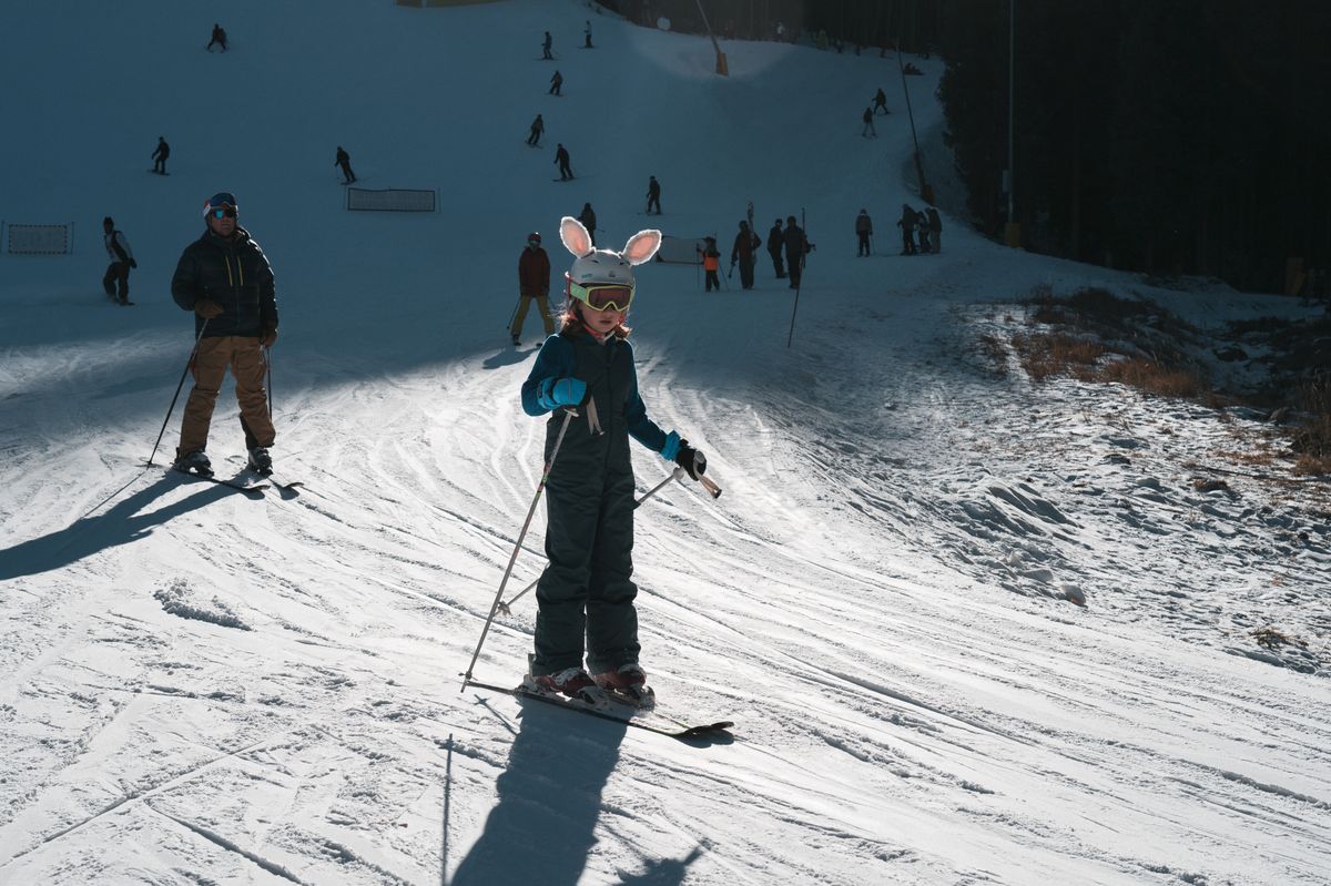 Wyatt in freestyle terrain park