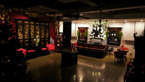 Free ghost of museum hotel  Stock Photo