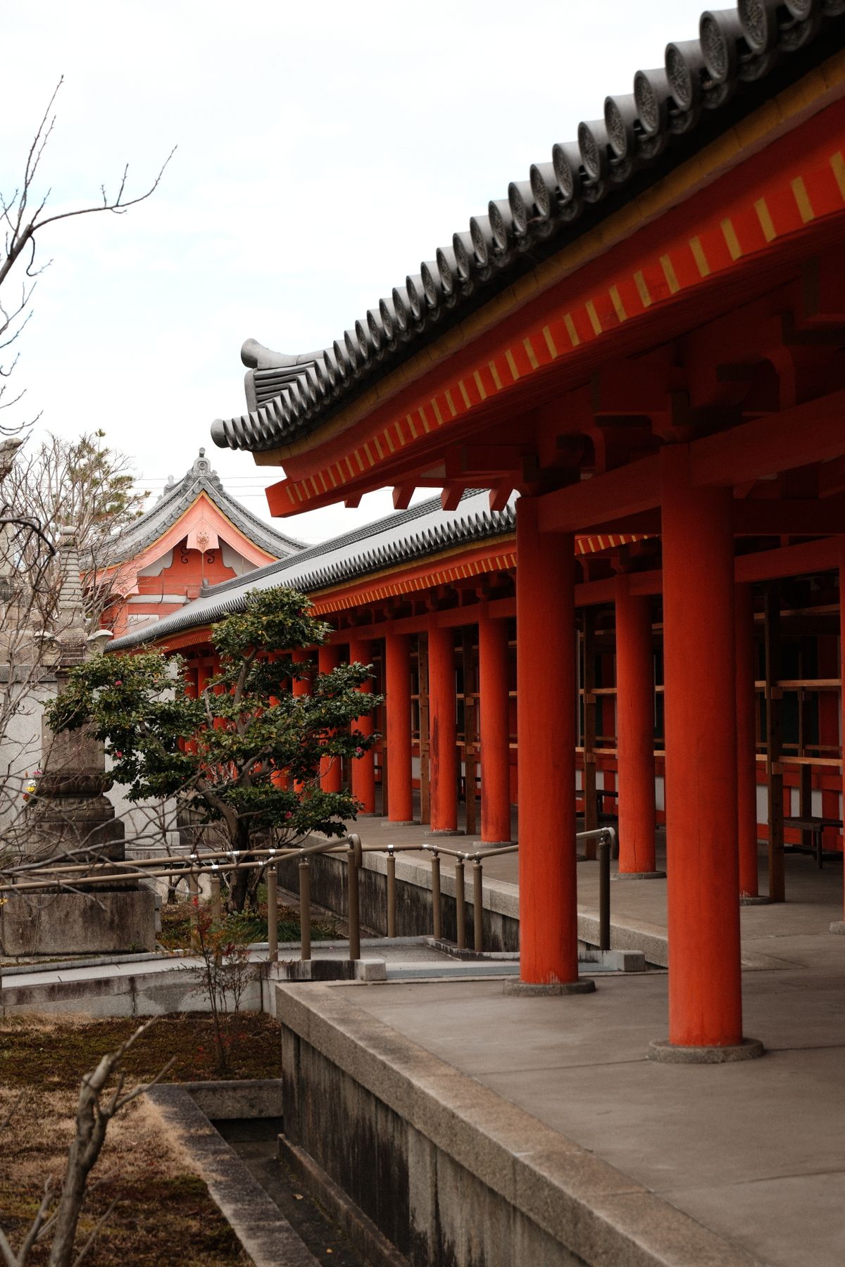 Traditional temple in Kyoto, Japan