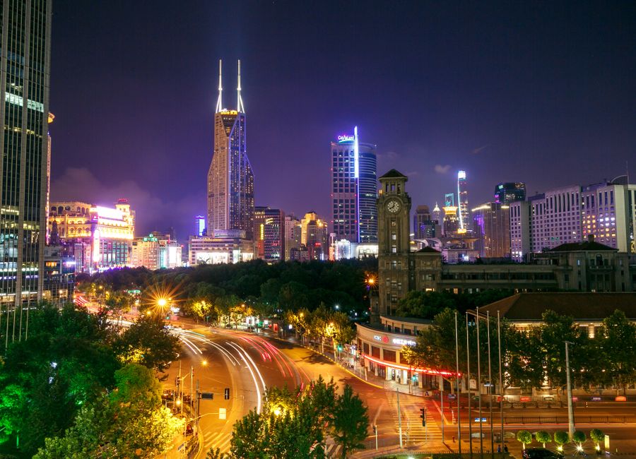 Shanghai, China — skyline and landmarks · stay connected with a Shanghai eSIM from My Holiday SIM