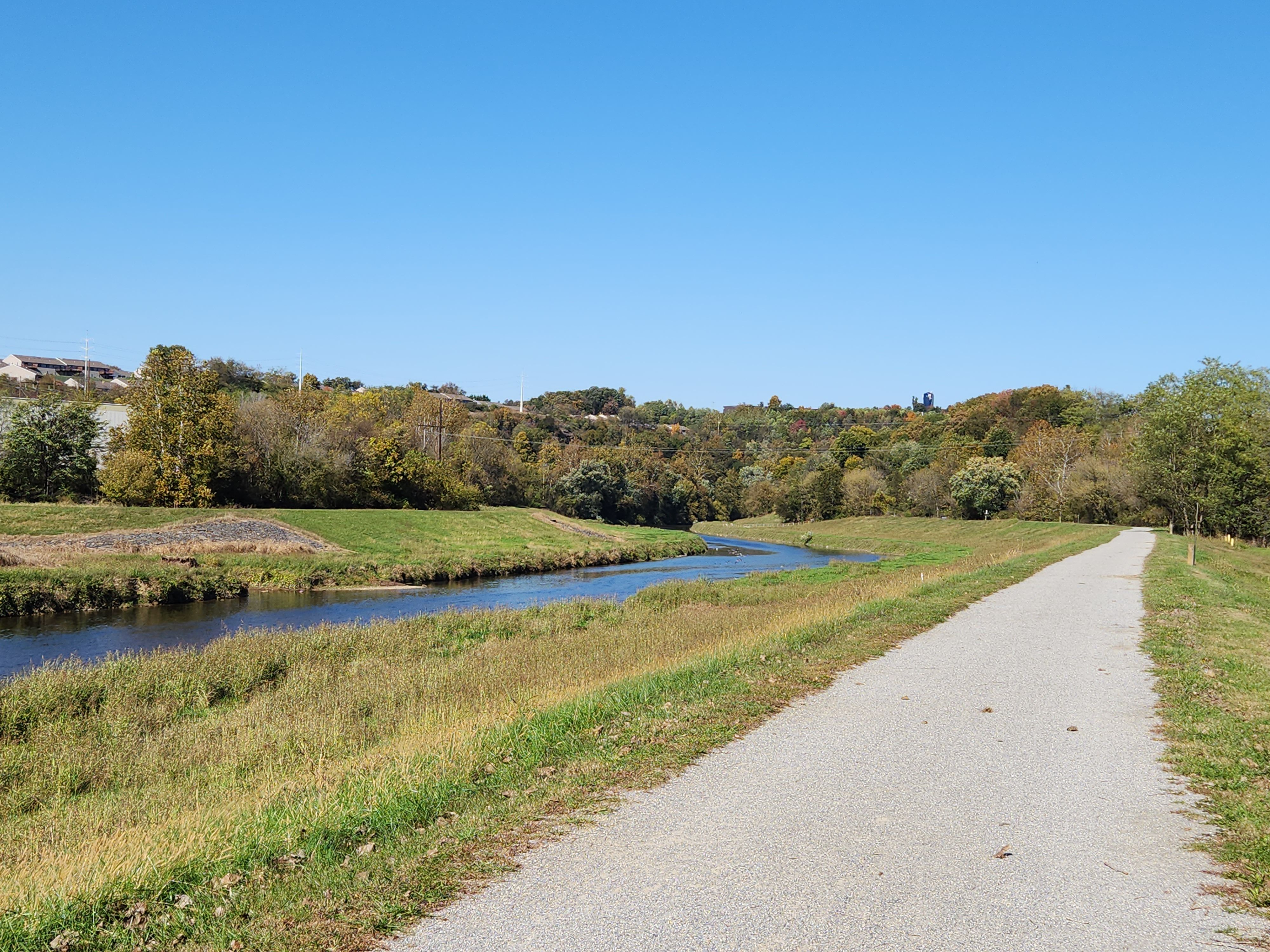Ride the Olentangy Trail from the east bank