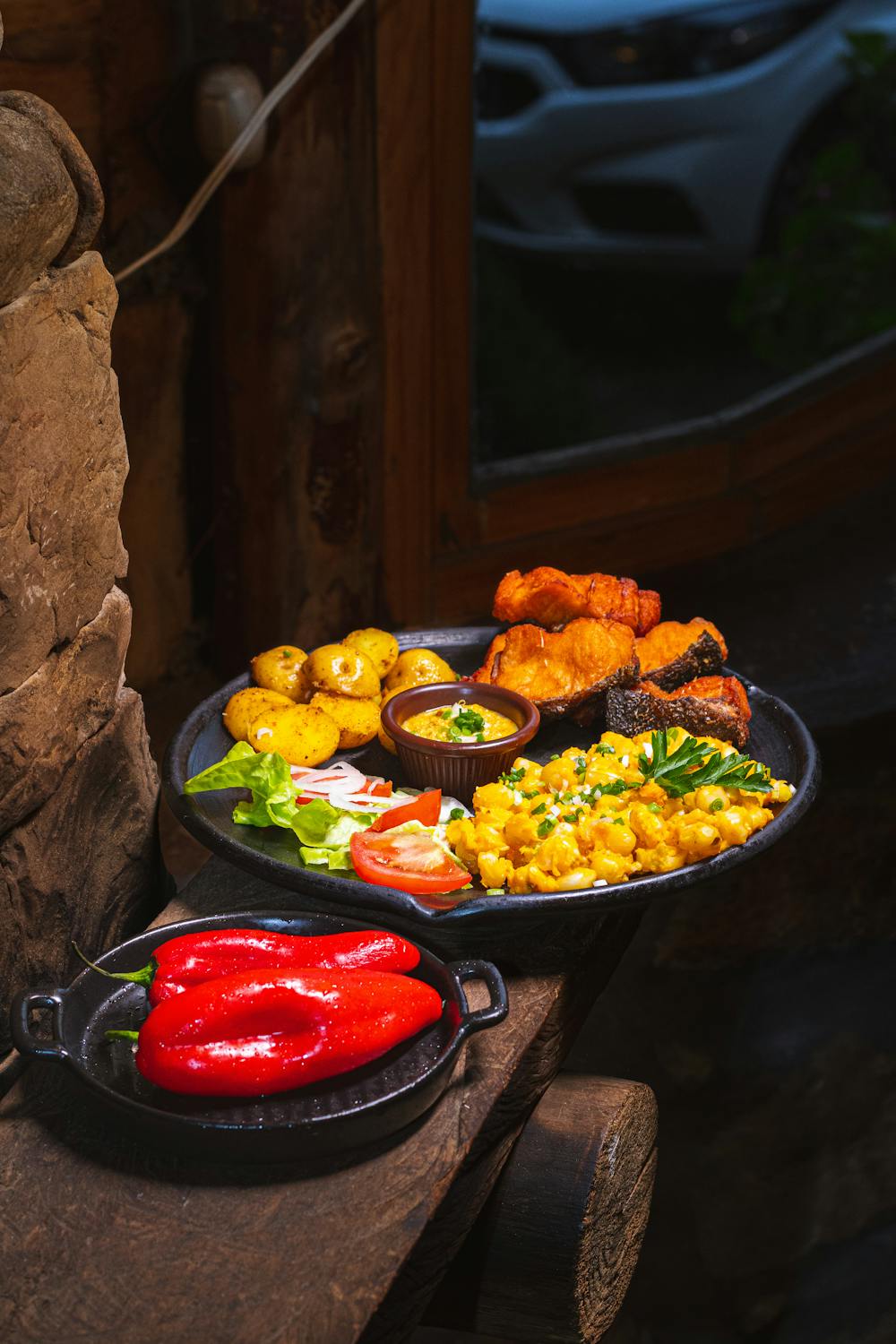 Farro with Roasted Vegetables