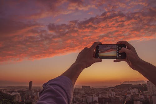 Free stock photo of alicante, cityview, clouds Stock Photo