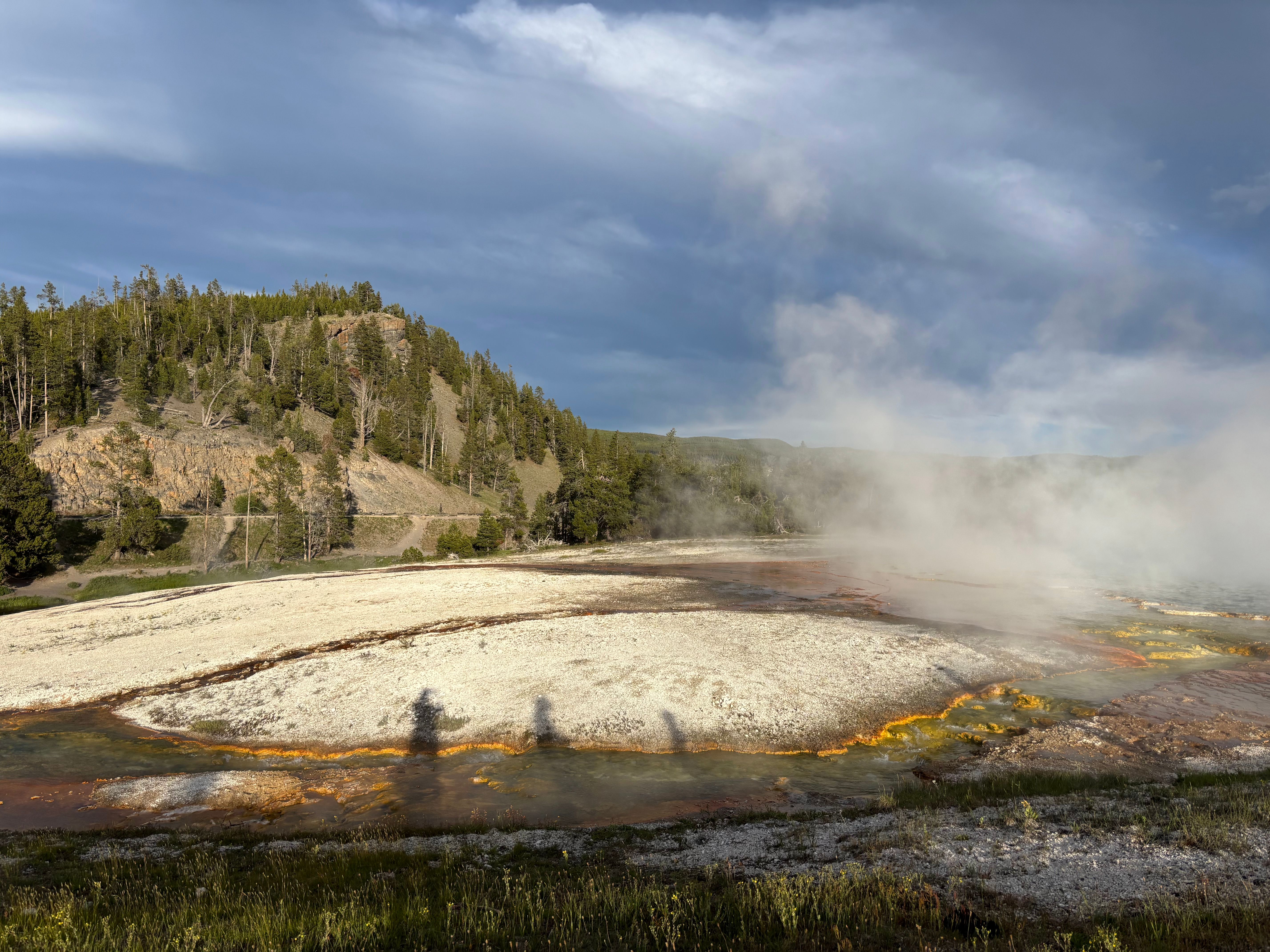 Yellowstone National Park Geothermal Landscape · Free Stock Photo