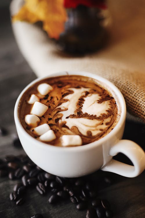 Gratis lagerfoto af cappuccino, chokolade, delikat