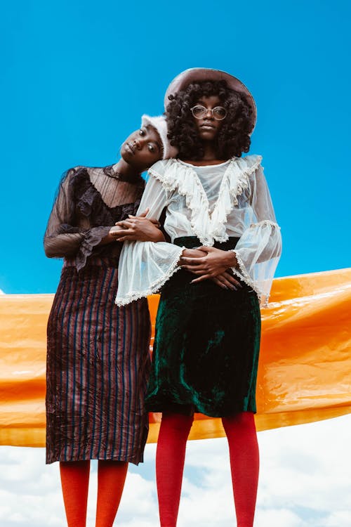 Photo of Two Women Standing