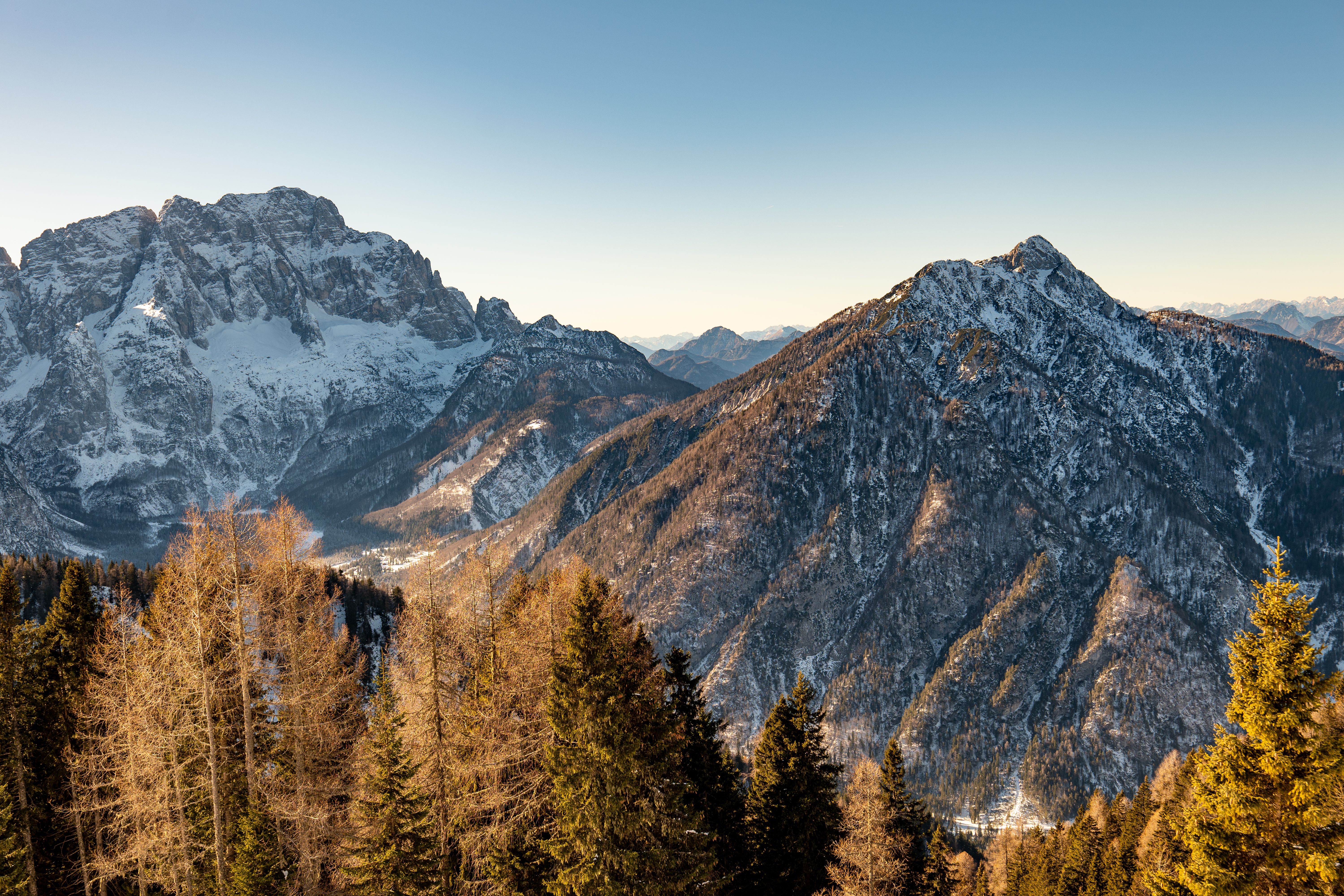 Berglandschaft für ökologische Gutachten