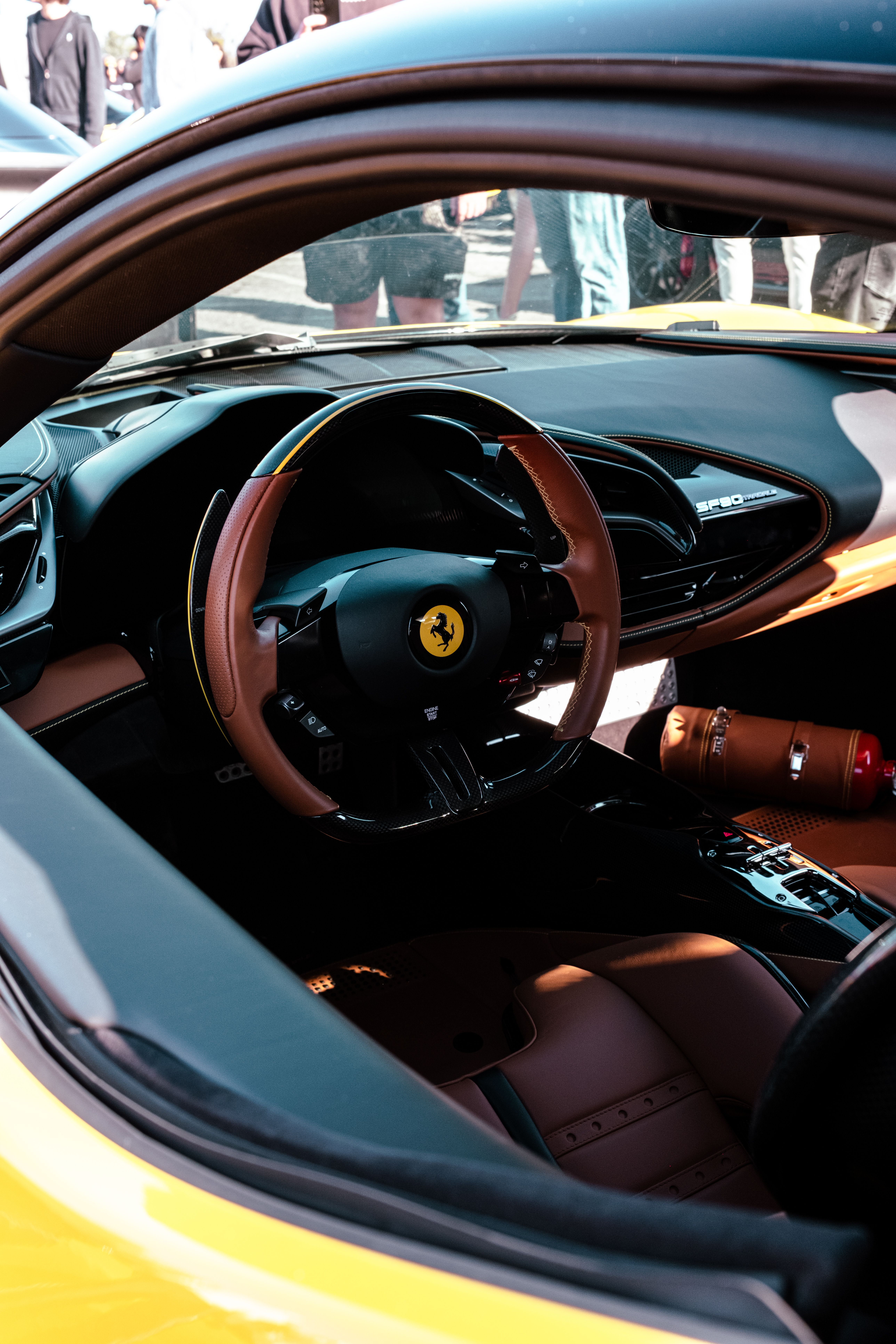 Apex delivery specialist preparing a luxury vehicle