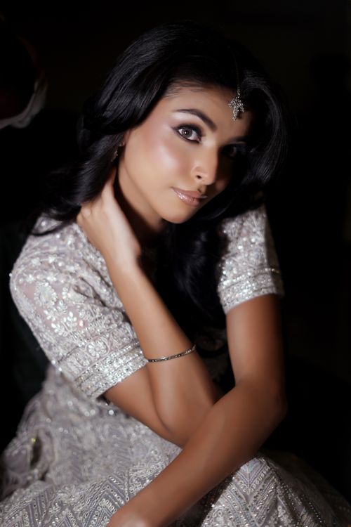 Elegant Indian Woman in Traditional Attire Portrait · Free Stock Photo