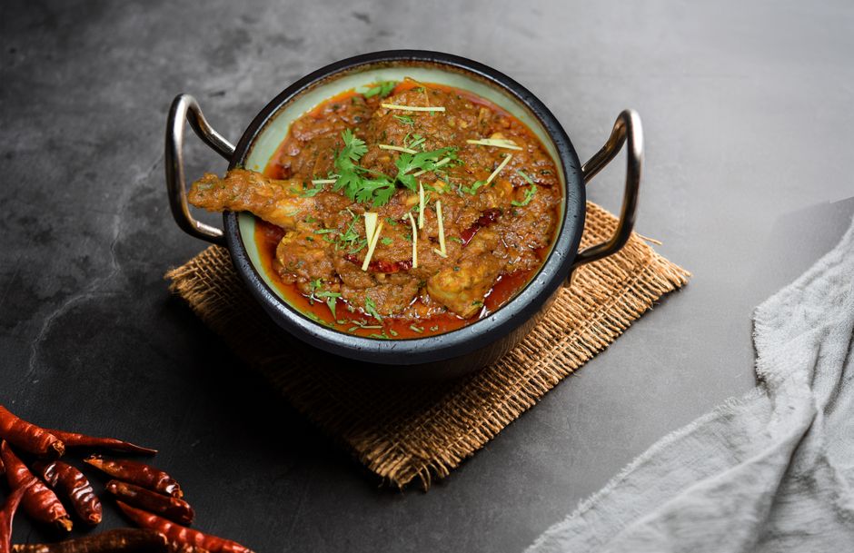 Gongura Chicken Dry