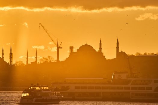 Bosphorus sunset private boat — Istanbul