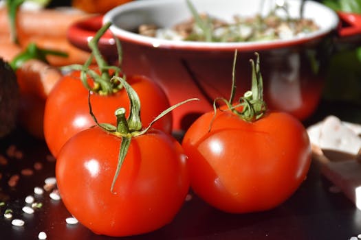Free stock photo of food, healthy, vegetables, tomatoes