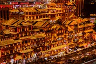 Vibrant Nightlife in Chongqing, China