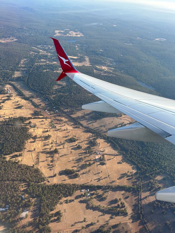 Perth Plane Viewing Aerial View of Perth Australia from Airplane · Free Stock Photo